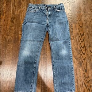 Gap Men’s Classic Straight Blue Denim Jeans 31 X 30